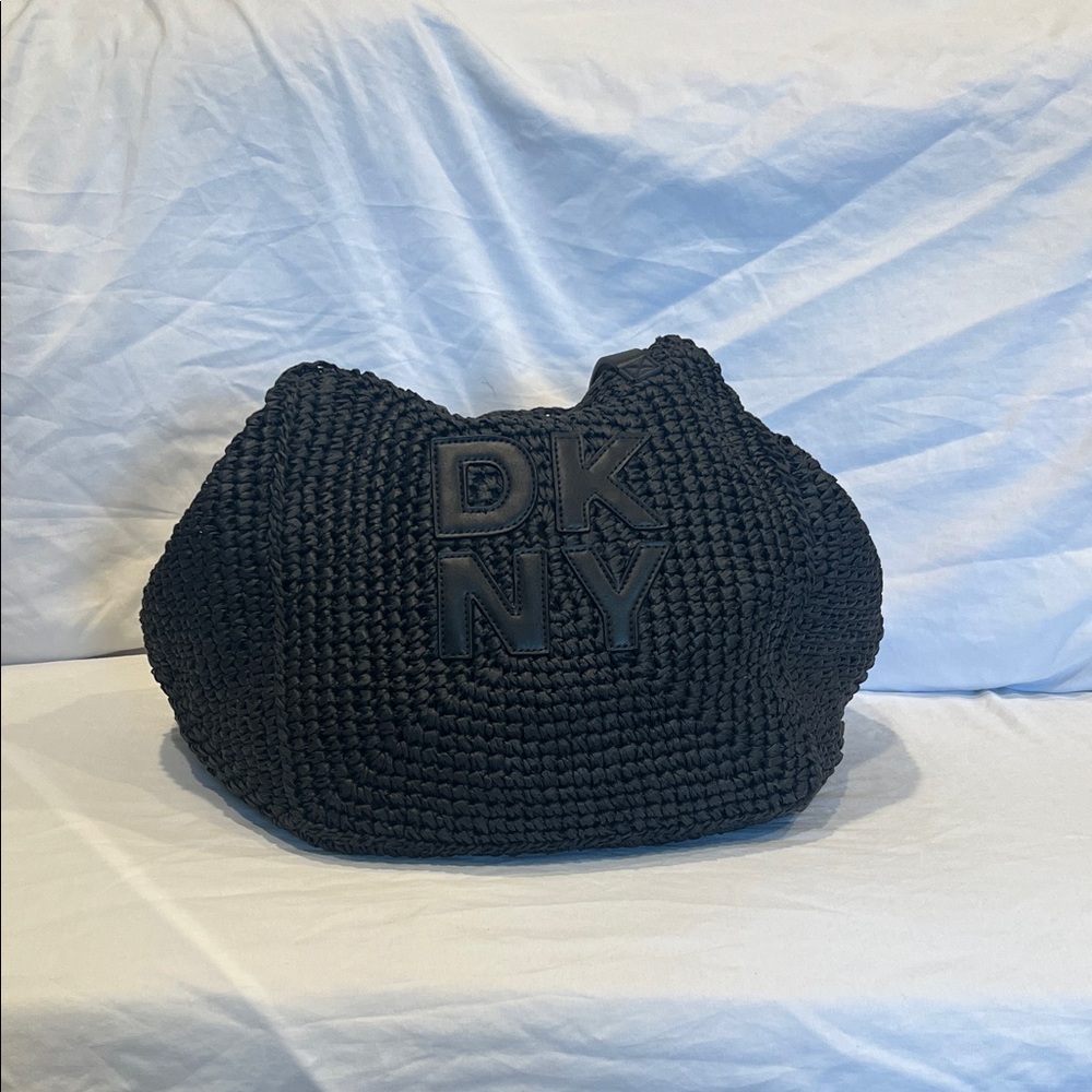 DKNY Textured Black Tote